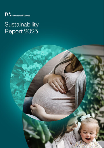 Thumbnail Monash IVF Group Sustainability Report 2025