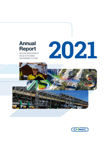 Thumbnail Civmec Limited Annual Report 2021