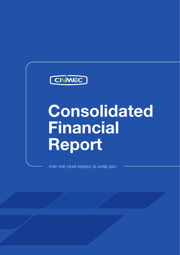Thumbnail Civmec Limited Financial Report 2021