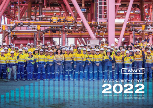 Vorschaubild Civmec Limited Nachhaltigkeitsbericht 2022