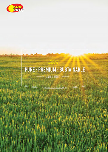 Thumbnail Ricegrowers Limited Annual Report 2018