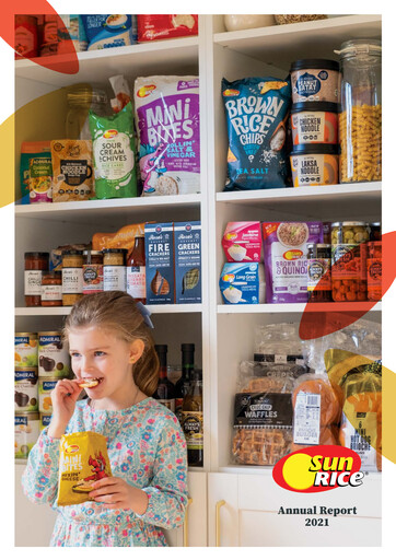 Thumbnail Ricegrowers Limited Annual Report 2021