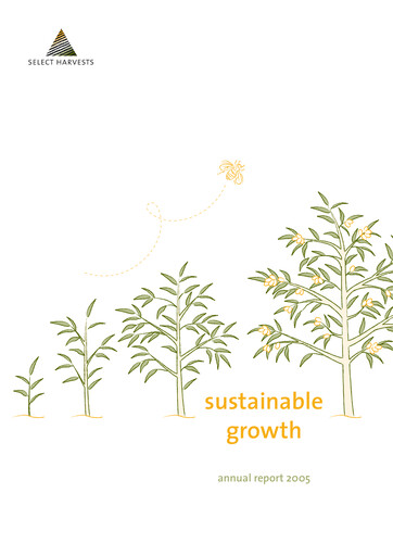 Vorschaubild Select Harvests Limited Jahresbericht 2005