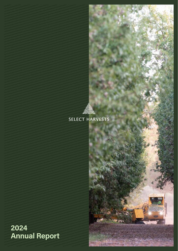Vorschaubild Select Harvests Limited Jahresbericht 2024