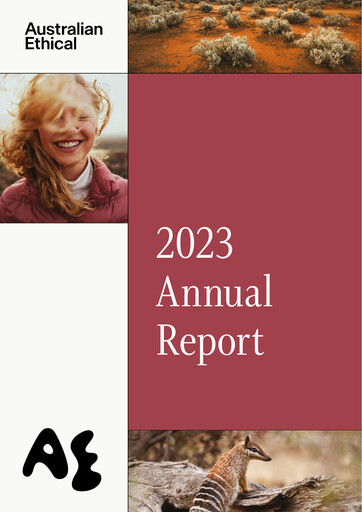 Miniature Australian Ethical Investment Limited Rapport annuel 2023
