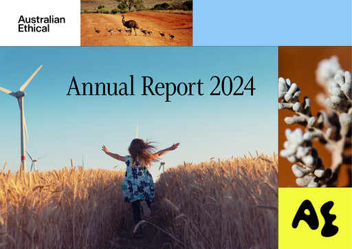 Miniature Australian Ethical Investment Limited Rapport annuel 2024
