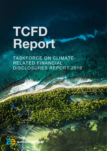 Thumbnail Australian Ethical Investment Limited ESG Report 2019