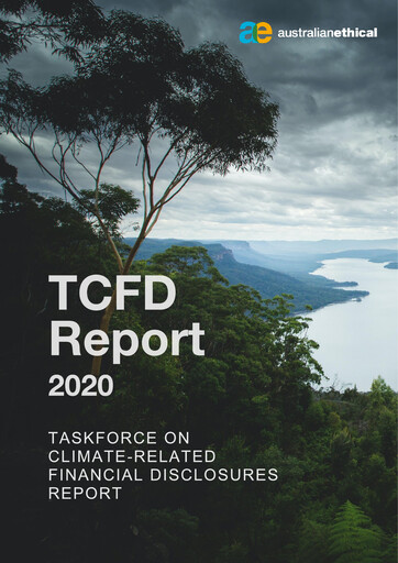 Thumbnail Australian Ethical Investment Limited ESG Report 2020
