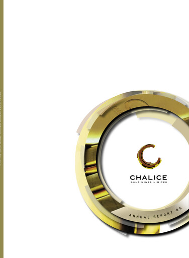 Thumbnail Chalice Mining Annual Report 2006