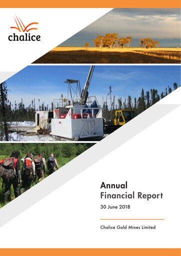 Thumbnail Chalice Mining Financial Report 2018