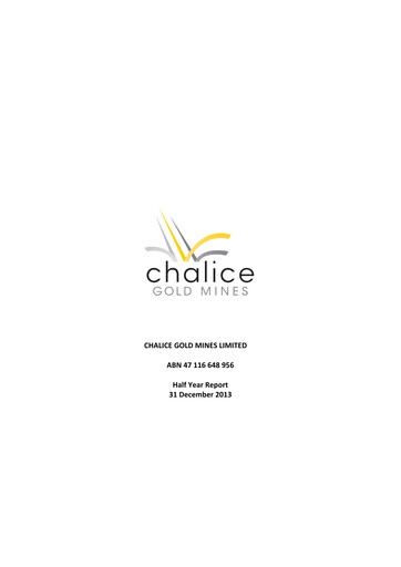 Thumbnail Chalice Mining Half-year Report 2014-h1