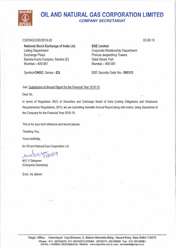 Thumbnail Oil & Natural Gas

 Annual Report 2018-2019