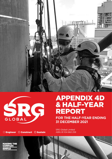 Thumbnail SRG Global Limited Half-year Report 2022-h1