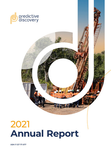 Thumbnail Predictive Discovery Limited Annual Report 2021