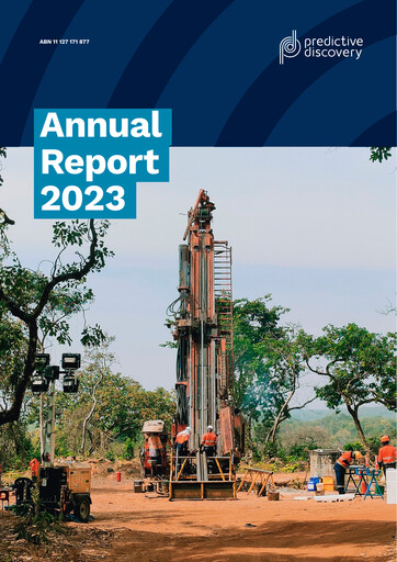 Thumbnail Predictive Discovery Limited Annual Report 2023
