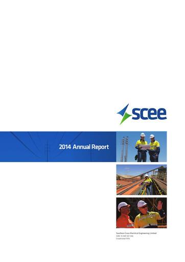 Thumbnail Southern Cross Electrical Engineering Annual Report 2014