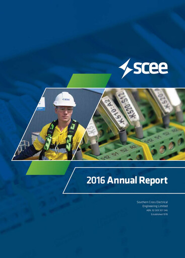 Thumbnail Southern Cross Electrical Engineering Annual Report 2016