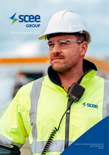 Thumbnail Southern Cross Electrical Engineering Annual Report 2022