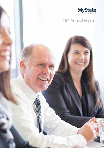 Thumbnail MyState Limited Annual Report 2014
