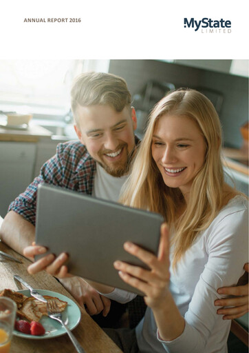 Thumbnail MyState Limited Annual Report 2016