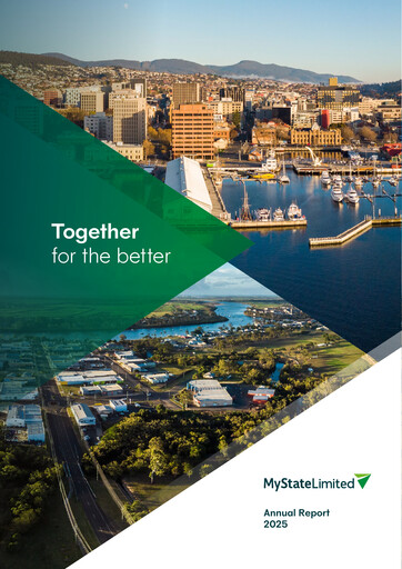 Thumbnail MyState Limited Annual Report 2025