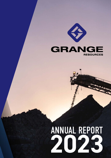 Thumbnail Grange Resources Annual Report 2023