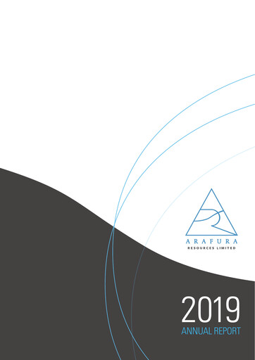 Thumbnail Arafura Rare Earths Annual Report 2019
