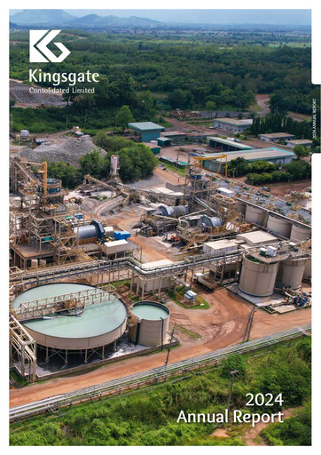 Thumbnail Kingsgate Consolidated Limited Annual Report 2024