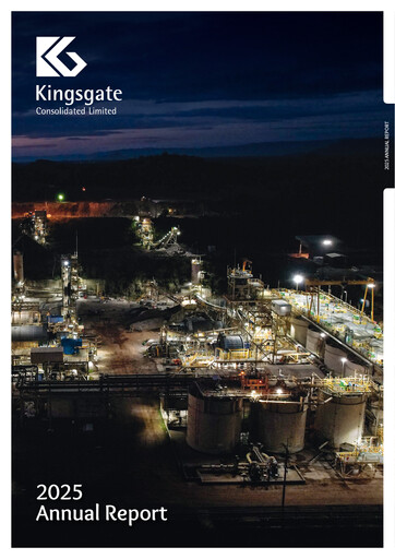 Thumbnail Kingsgate Consolidated Limited Annual Report 2025