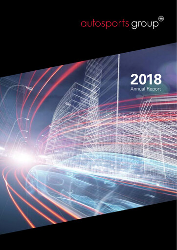 Thumbnail Autosports Group Annual Report 2018