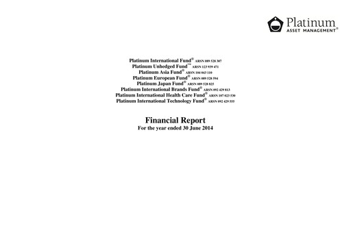Thumbnail Platinum Capital Financial Statement 2014