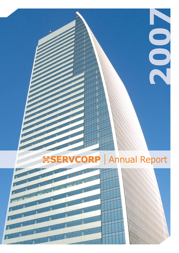 Miniature Servcorp Limited Rapport annuel 2007