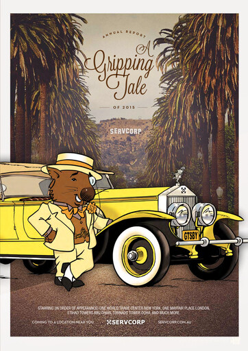Miniature Servcorp Limited Rapport annuel 2015