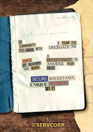 Miniature Servcorp Limited Rapport annuel 2019