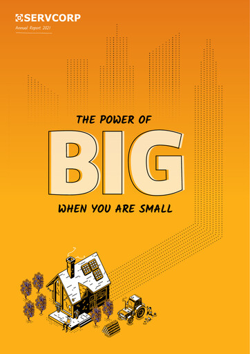Miniature Servcorp Limited Rapport annuel 2021