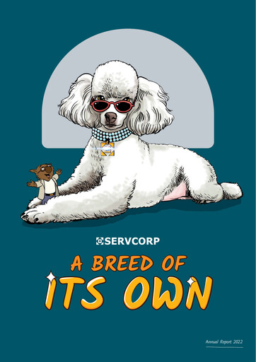 Miniature Servcorp Limited Rapport annuel 2022