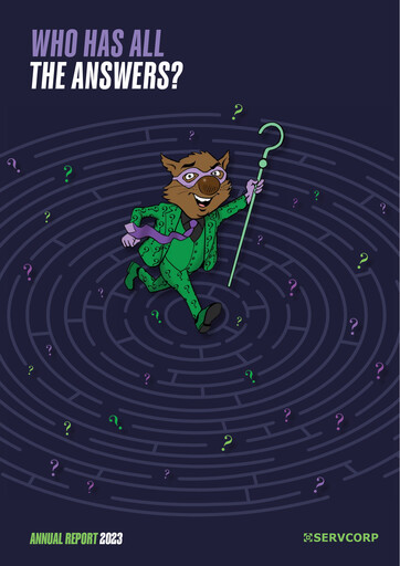 Miniature Servcorp Limited Rapport annuel 2023