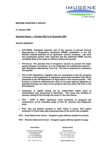 Vorschaubild Imugene Quartalsbericht 2008-q2