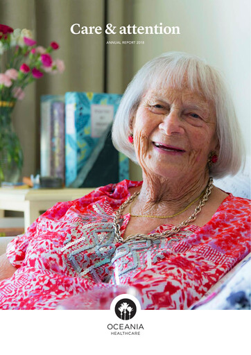 Thumbnail Oceania Healthcare Annual Report 2018