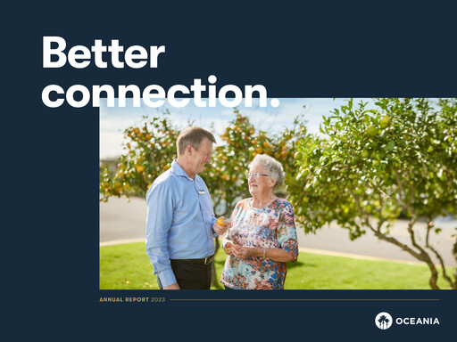 Thumbnail Oceania Healthcare Annual Report 2023