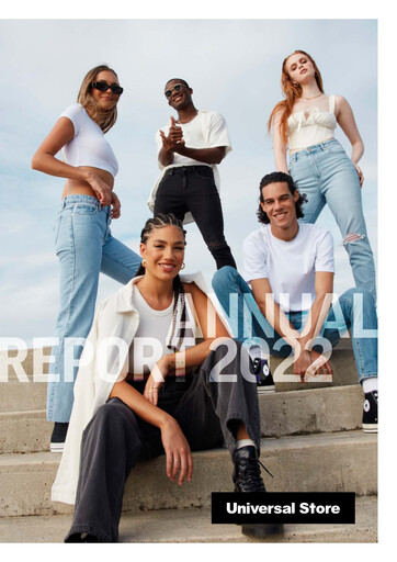 Miniature Universal Store Holdings Rapport annuel 2022