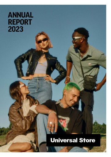 Miniature Universal Store Holdings Rapport annuel 2023