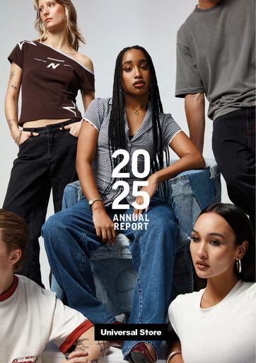 Miniature Universal Store Holdings Rapport annuel 2025