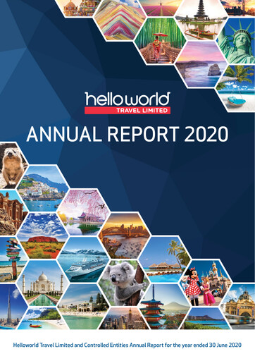 Miniature Helloworld Travel Rapport annuel 2020