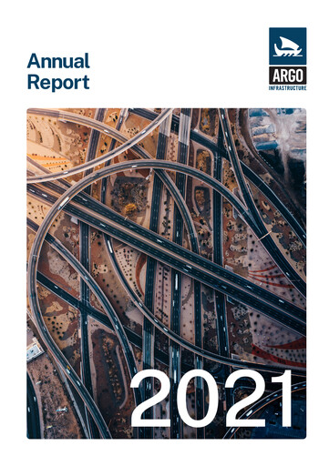Thumbnail Argo Global Listed Infrastructure Annual Report 2021