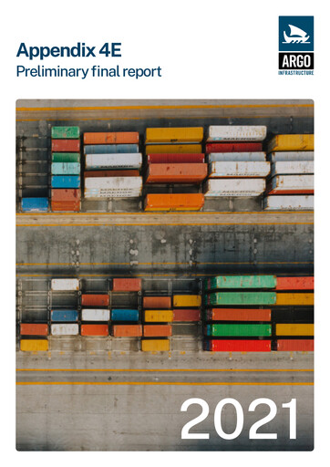 Thumbnail Argo Global Listed Infrastructure Financial Report 2021