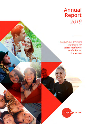 Thumbnail Mayne Pharma Group Annual Report 2019