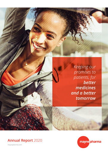 Thumbnail Mayne Pharma Group Annual Report 2020