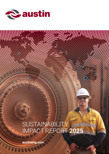 Thumbnail Austin Engineering Sustainability Report 2025