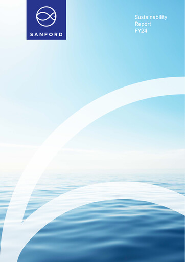 Thumbnail Sanford Limited Sustainability Report 2024